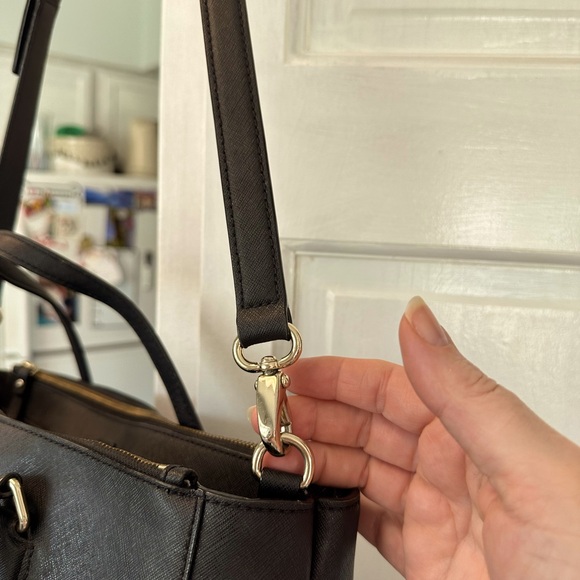 Kate Spade black leather handbag - Picture 5 of 16